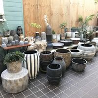 スパイス Wow!クールアフリカン ブラックリップルライン ラウンドプレート ブラウン CPGH1310C 1個（直送品）