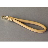 スパイス enrich ベロアラージスクエアポーチ ストラップ付き ステッチ キャメル SCLK2933CA 1個（直送品）