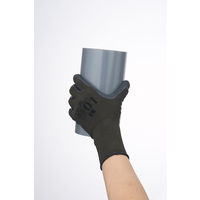 【天然ゴム背抜き手袋】 ショーワグローブ 護（MAMORI）01グリップ MAMORI01-M ODグリーン 1双