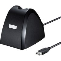 サンワサプライ Bluetooth2次元コードリーダー(ハンディタイプ) BCR-BT2D1BK 1個