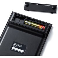 サンワサプライ 静音Bluetoothテンキー NT-BT23BK 1個（直送品）
