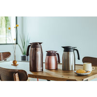 サーモス（THERMOS） 卓上ポット ステンレスポット 1500ml ステンレスブラック TTB-1500 SBK 1個 【送料無料】