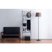 アイリスオーヤマ スタイルハンガー　ラダータイプ ブラック PI-L160 1台（直送品）