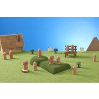 ライオン事務器 はにわ型指サック はにさっく HA-200 20セット（40個:2個入×20）