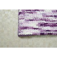 イケヒコ アヒルプレミアム バスマット 500×750mm パープル 1300210230501 1枚（直送品）