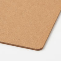 得力東京 MDFクリップボードA4ヨコ コーティングなし MDF-A4E 1箱（10枚入）