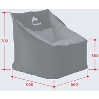 【軒先渡し】関家具 Contieaks(コンティークス） スクウェア ビーズソファ レッド 330295 1台（直送品）