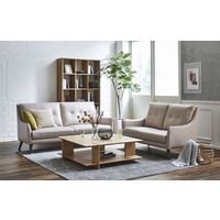 【車上渡し】SEKI RELAXFORM ソファ 3人掛 ユール ET83 幅1800mm ピンク 317591 1台（直送品）