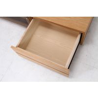 不二貿易 ＴＶ台 ノイエル 150 幅1500×奥行450×高さ305mm ナチュラル 12942 1台（直送品）