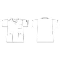 フォーク ディッキーズスクラブ 7084SC 7084SC-9-M 1枚　スクラブ