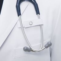 ナガイレーベン 男子シングルドクターコート Tネイビー M SD-3350 1枚　白衣　ドクターコート　メンズ