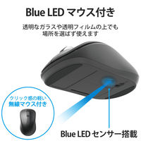 ワイヤレスキーボード マウスセット 無線 テンキーレス 抗菌 メンブレン 薄型 TK-FDM109MKBK エレコム 1個