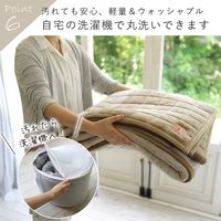 スミノエ メゾンドレーヴ グラデーションラグ ウォッシャブルラグ ワントーン 1850×2400mm グレー 1枚（直送品）