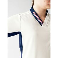 明石スクールユニフォームカンパニー 男女兼用ニットスクラブ ネイビー UZL3092-5-EL 1枚　スクラブ（直送品）