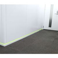 日東エルマテリアル エルクライト高輝度蓄光・蛍光テープ 19mm×5m 2個セット LK-LIGHT-1905LEMON 1セット(2個)（直送品）