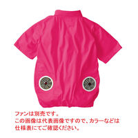 HOOH 半袖ニットブルゾン V771-75ロイヤルブルー L 村上被服 １セット（2着入）（直送品）