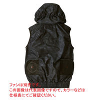 HOOH フルハーネス対応冷感フードベスト V5559-1ネイビー LL 村上被服 １着（直送品）