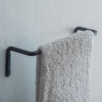 ポッシュリビング アイアンルームバーS ホワイト W22.5×D6.5×H6.5cm 63835 1個（直送品）