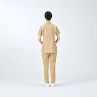 住商モンブラン パンツ レディス 半ゴム サンドベージュ L UM700-5/0 1枚　スクラブ（直送品）