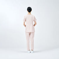 住商モンブラン パンツ レディス 半ゴム ペールピンク LL UM700-6/0 1枚　スクラブ（直送品）