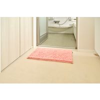 山崎産業 SUSU（スウスウ）抗菌ストロングWバスマットEC 40×60ピンク 4903180205592 1枚