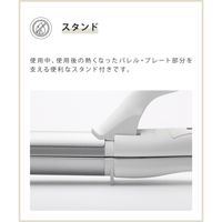 SALONIA（サロニア）　2WAYストレート&カールヘアアイロン シルバーホワイト 32mm I-ne