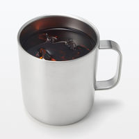 無印良品 目盛り付き 保温保冷 蓋付きマグカップ 400mL 良品計画