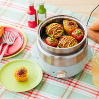 BRUNO コンパクトマルチグリルポット(ブルーグリーン) BOE115-BGR 1個