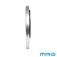 ノア精密 MAG（マグ）大型掛時計 メガタイム シルバー直径500ｍｍ[アナログ スイープ秒針]W-799 SM-Z 1個
