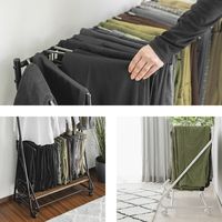 武田コーポレーション スラックスハンガー10本掛け T4-SH10WH 1箱(3個入)（直送品）