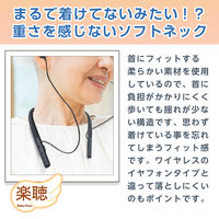 ベストアンサー 楽聴 首掛け式集音器 高音質 集音器 楽々 life-109-n 1個（直送品）