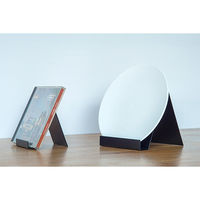 ポッシュリビング ディスプレイスタンドL ブラック W11×D12×H12cm アイアン 63986 1個（直送品）