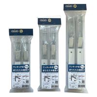 New Hikari (ニューヒカリ) ワンタッチ式折りたたみ棚受 ホワイト SH-TFL200W 清水 1セット(5個)（直送品）