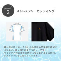 VENEX(ベネクス) リチャージ＋ 【一般医療機器】ロングスリーブ レディース M ブラック×ブラック 6435 1枚（直送品）