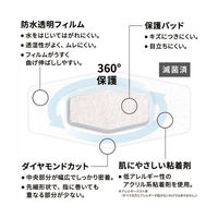 【アウトレット】【Goエシカル】訳あり ネクスケア しっかり防水 救急ばんそうこう Lサイズ 6枚入 1セット（1箱×12） スリーエムジャパン