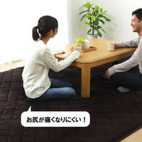 イケヒコ 大判ドーク こたつ敷 ブラウン 220×400cm 1161710066513 1個（直送品）