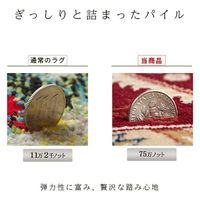 イケヒコ ベルミラ ウィルトンカーペット 3300×2400mm ネイビー 1321180190901 1枚（直送品）