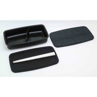 オーエスケー 弁当箱 1段 800ml グレイン 食洗機対応 電子レンジ対応 抗菌 416444 1個（直送品）