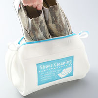 もみ洗いのシューズ洗濯ネットＩＩＩ　筒型2個組 1個