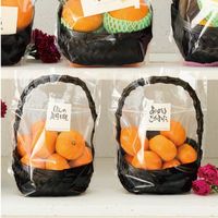 ヘッズ フォトプリントジップ付バッグ／竹カゴーＳＳ（３０枚） PPA-ZSS 1袋(30枚)