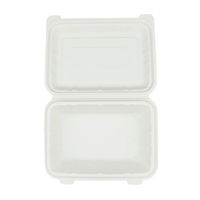 弁当容器 エコデリS ホワイト 00694764 1ケース(300個(50個×6))（直送品）