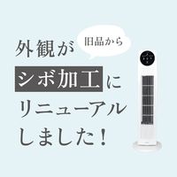 電響社 ゼピール タワーファンリモコン式 ZFTーA3B ZFT-A3B(W) 1台