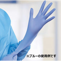 サラヤ ニトリル検査検診用グローブ 白 Mサイズ ホワイト 手袋 医療病院 51086 1箱(1個(200枚入)x10)（直送品）