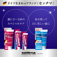 セッチマ はみがき デイリータイプ 80g スタンディングタイプ サンスター settima 歯磨き粉 美白 ホワイトニング 歯周病