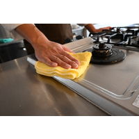 オイル びっくりクロス 303 高性能クロス 台拭き 油汚れ 30cm×30cm ピンク 日本製 1セット（1袋（5枚入）×5）丸善化工