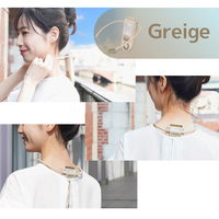 サンコー 冷却プレートで背中スッキリ涼しい「セナクールPlusグレージュ」 SENA24HJU 1台