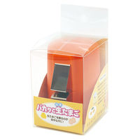 ファイン エッグオープナー 卵割り器 パカッと生たまご オレンジ FINー1156 1個