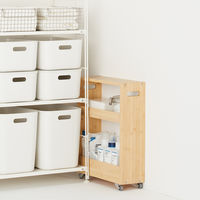 無印良品 竹材 スリムワゴン 小 良品計画