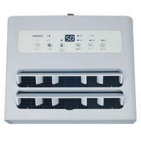 YAMAZEN 除湿機 除湿量6L 衣類乾燥 湿度コントロール 水タンク4.5L ライトグレー YDC-H601(H) 1台