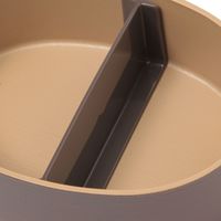 わっぱ風小判型ランチボックス ブラウン LAKOLE/ラコレ